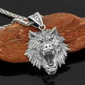 Viking Wolf Fenrir Pendant Necklace | Pendants & Necklaces | Wiccan Center