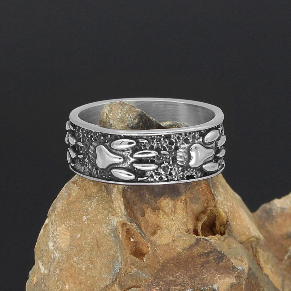 Viking Wolf Paw Ring | Rings | Wiccan Center