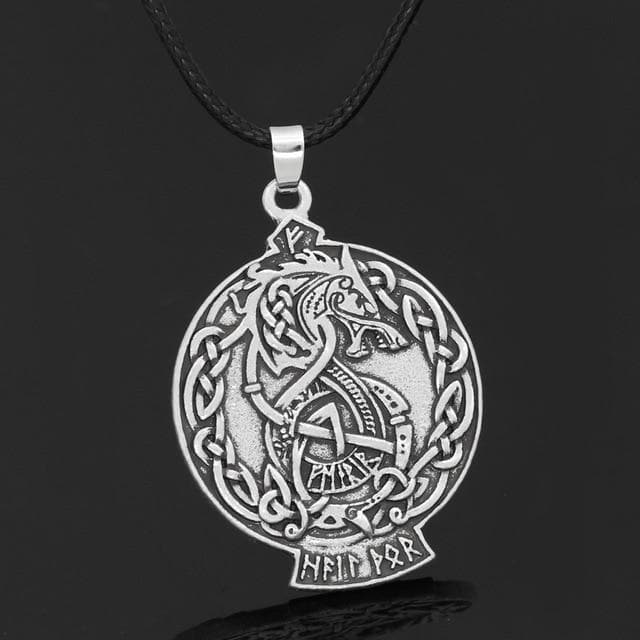 Viking Fenrir by Celtic Hammer Club Necklace | Pendants & Necklaces | Wiccan Center