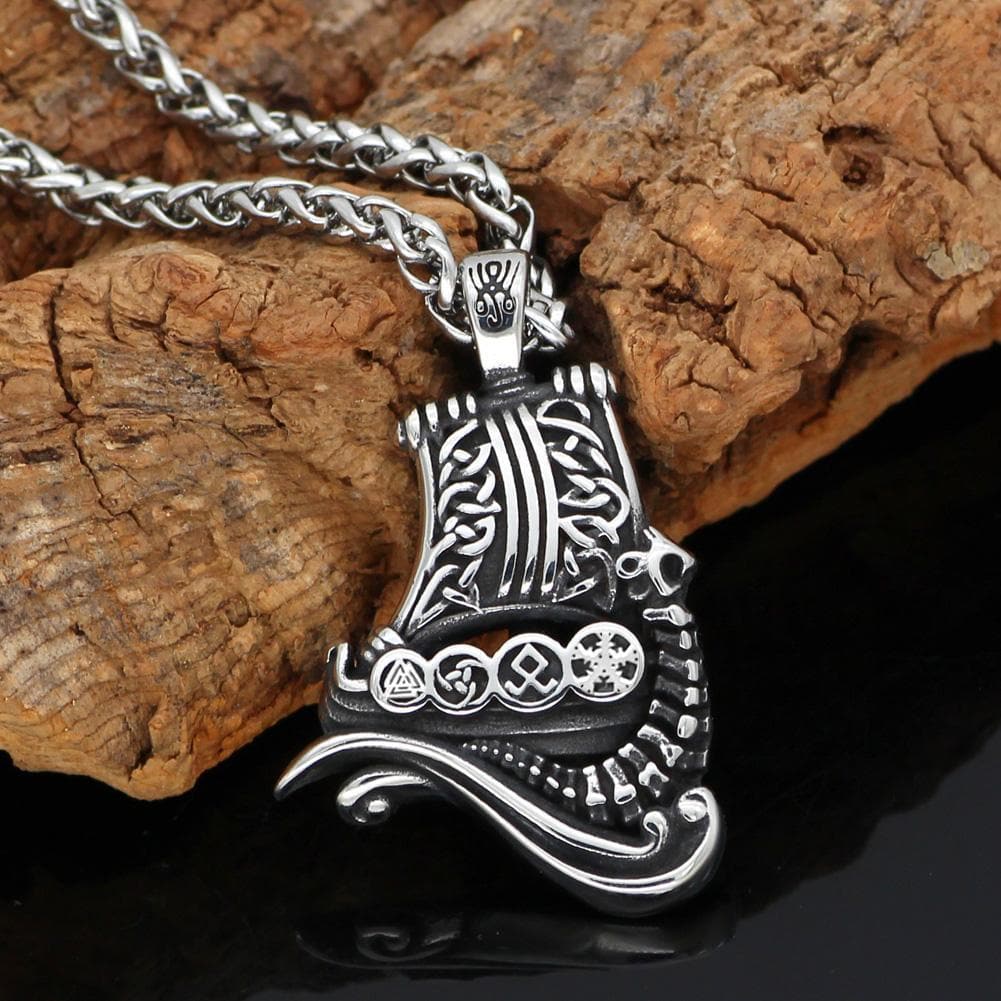 Viking Ship Necklace | Pendants & Necklaces | Wiccan Center
