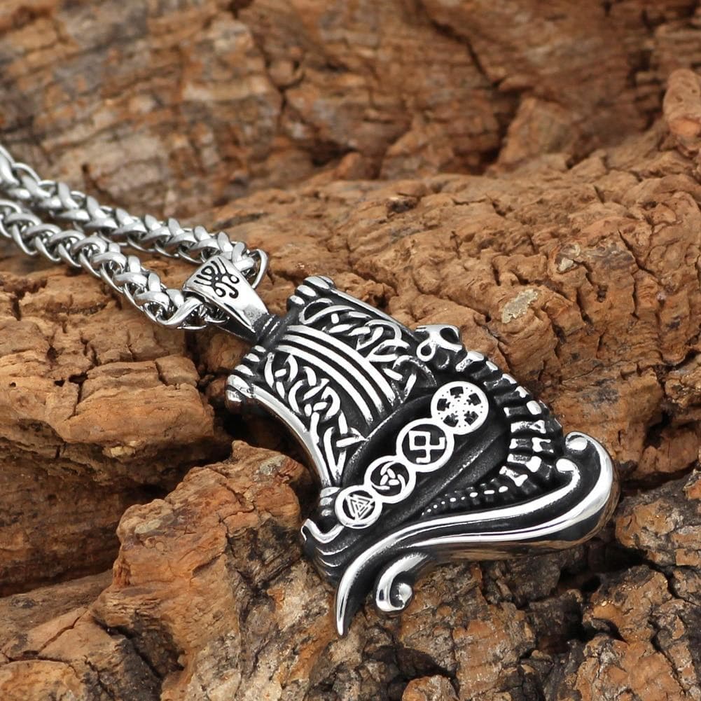 Viking Ship Necklace | Pendants & Necklaces | Wiccan Center