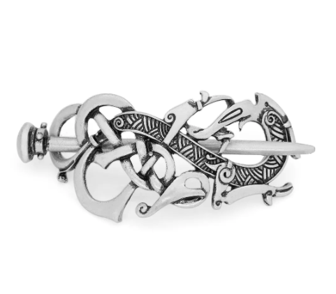 Vikings Dragon Warship Woman Hair Clip | Accessories | Wiccan Center