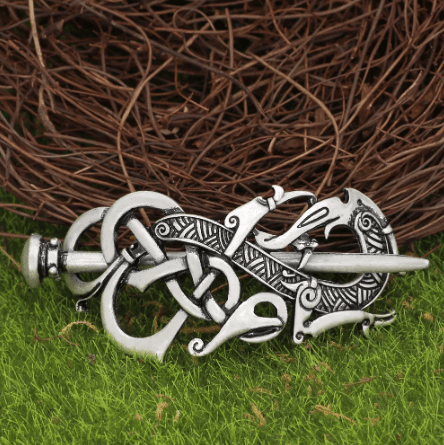 Vikings Dragon Warship Woman Hair Clip | Accessories | Wiccan Center