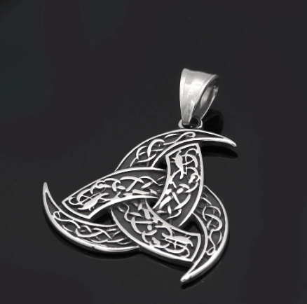 Vikings Odin's Horn Stainless Steel Pendant Necklace | Pendants & Necklaces | Wiccan Center