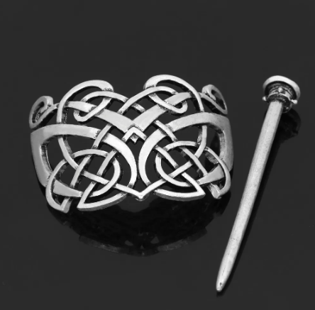 Vikings Triquetra Knot Woman Hair Clip | Accessories | Wiccan Center
