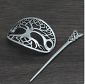Vikings Yggdrasill Woman Hair Clip | Accessories | Wiccan Center