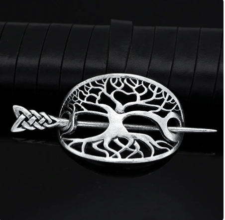 Vikings Yggdrasill Woman Hair Clip | Accessories | Wiccan Center