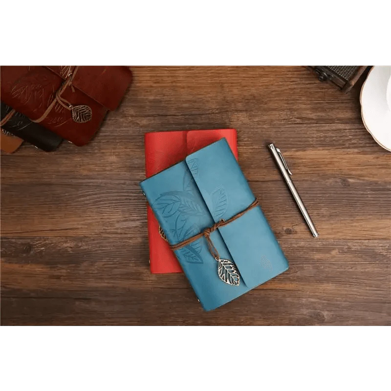 Vintage PU Leather Diary Notebook Journal Retro Book Traveler Planners Office School Supplies | STIL64831JRNAL | Wiccan Center