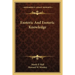 Exoteric And Esoteric Knowledge - Paperback | Books | Wiccan Center