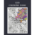 Leo Coloring Book: Zodiac sign coloring book all about what it means to be a Leo with beautiful mandala and floral backgrounds. - Paperback | Books | Wiccan Center