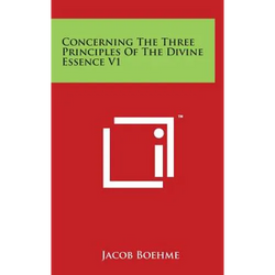 Concerning The Three Principles Of The Divine Essence V1 - Hardcover | Books | Wiccan Center