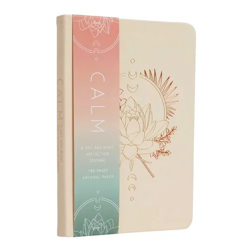 Calm: A Day and Night Reflection Journal - Paperback | Books | Wiccan Center