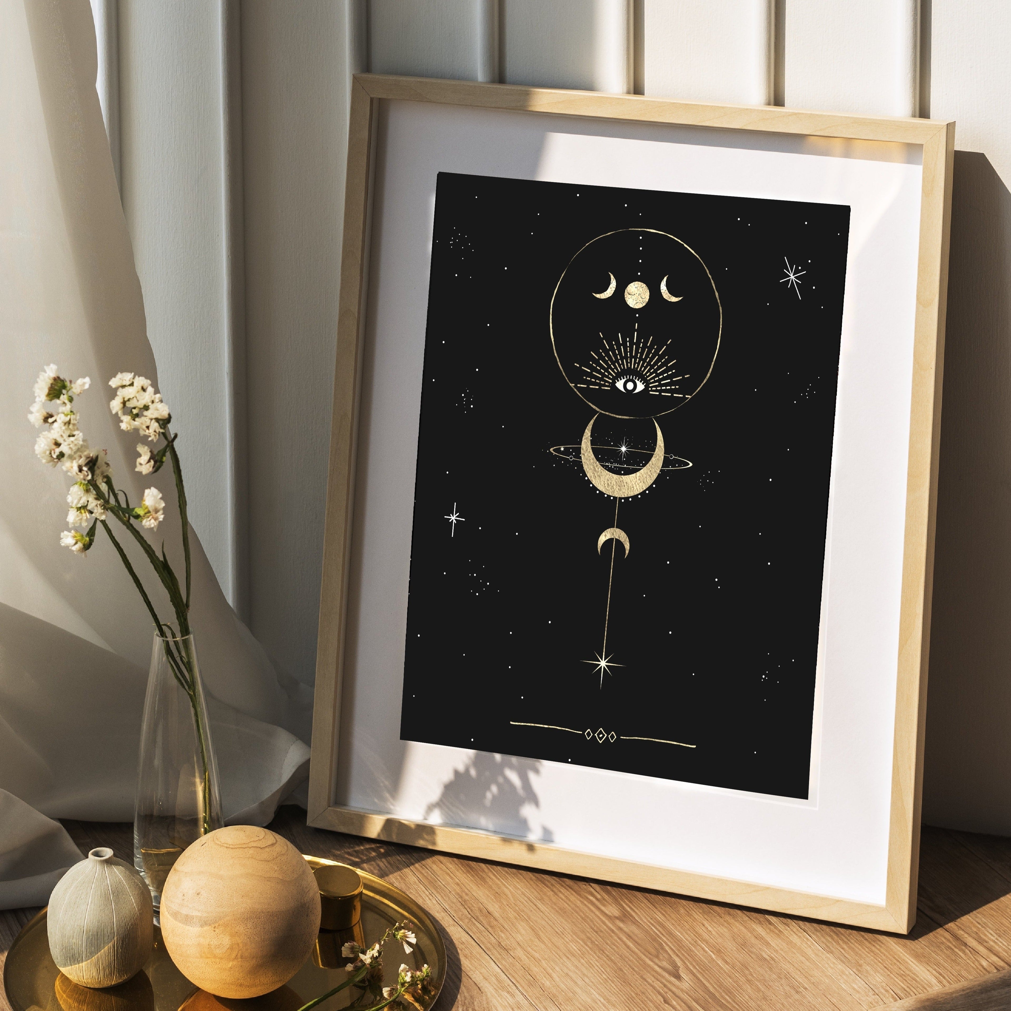 Lunar Eclipse Art Print