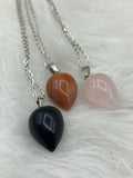 Assorted Gemstone Water Drop Necklace | Jewelry-Necklace | Wiccan Center