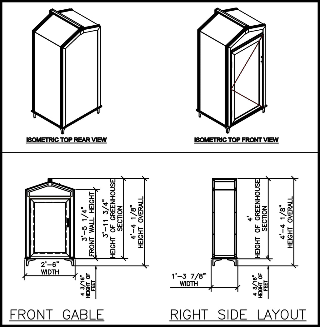 Indoor/Outdoor Garden Cabinet | Greenhouse | Wiccan Center