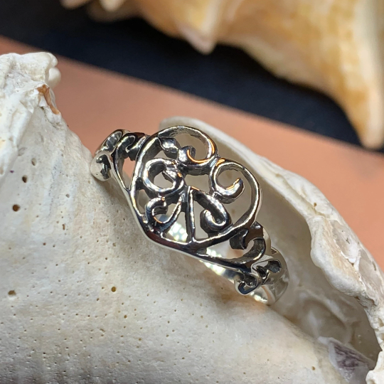 Celtic Knot Heart Ring | Ring | Wiccan Center