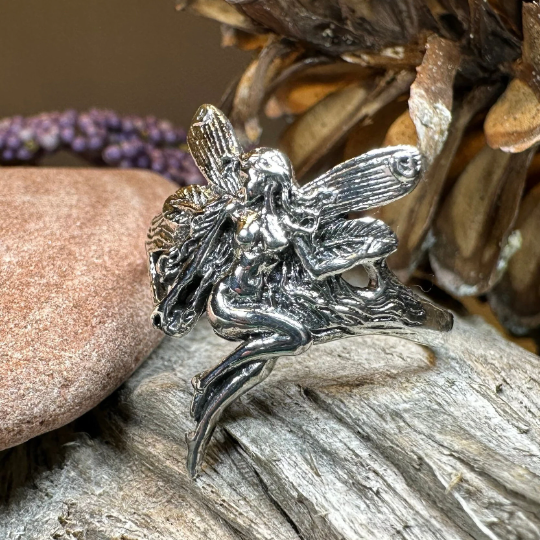 Secret Grove Fairy Ring in Sterling Silver