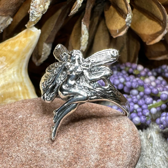 Secret Grove Fairy Ring in Sterling Silver
