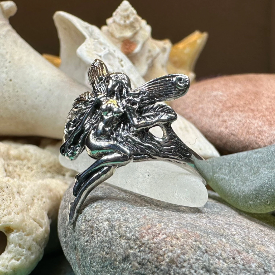 Secret Grove Fairy Ring in Sterling Silver