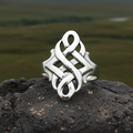 Irish Celtic Knot Ring in Sterling Silver | Ring | Wiccan Center