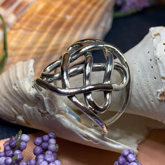 Classic Celtic Knot Ring in Sterling Silver | Ring | Wiccan Center