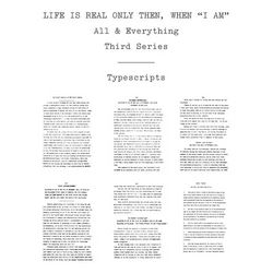 Life Is Real Only Then, When "I Am": Typescripts - Paperback | Books | Wiccan Center
