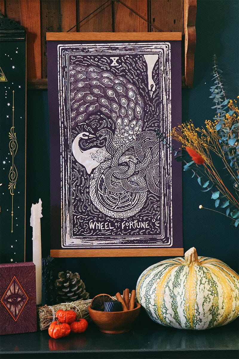 Wheel of Fortune - Light Visions Tarot Print | Print | Wiccan Center