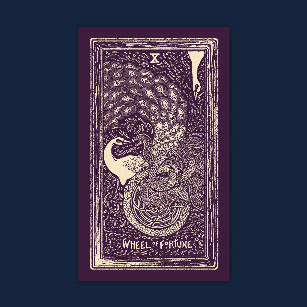 Wheel of Fortune - Light Visions Tarot Print | Print | Wiccan Center