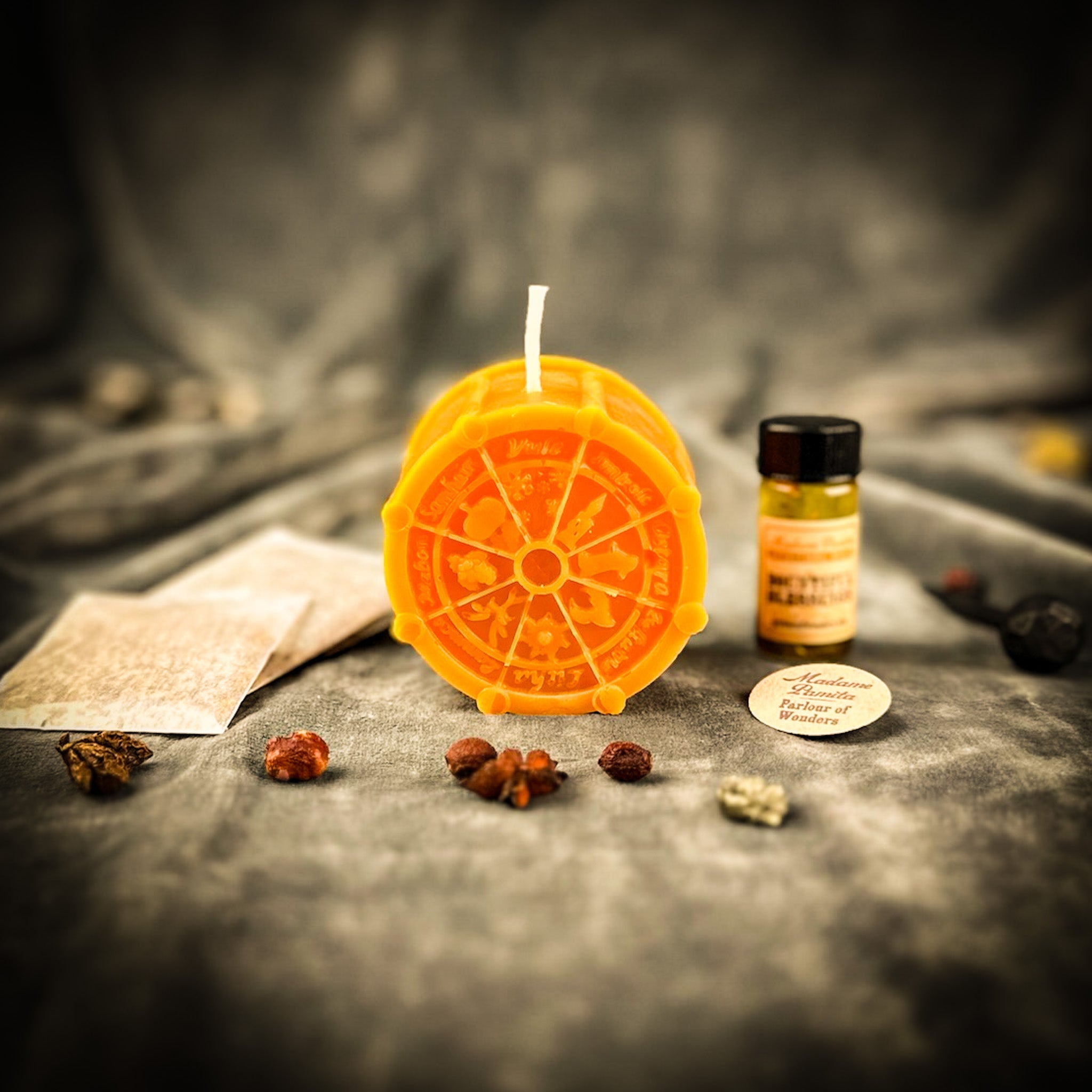 Wheel of the Year Wishes Candle Spell Kit - Sabbat Celebrations & Seasonal Magic | Candle Spell Kit | Wiccan Center