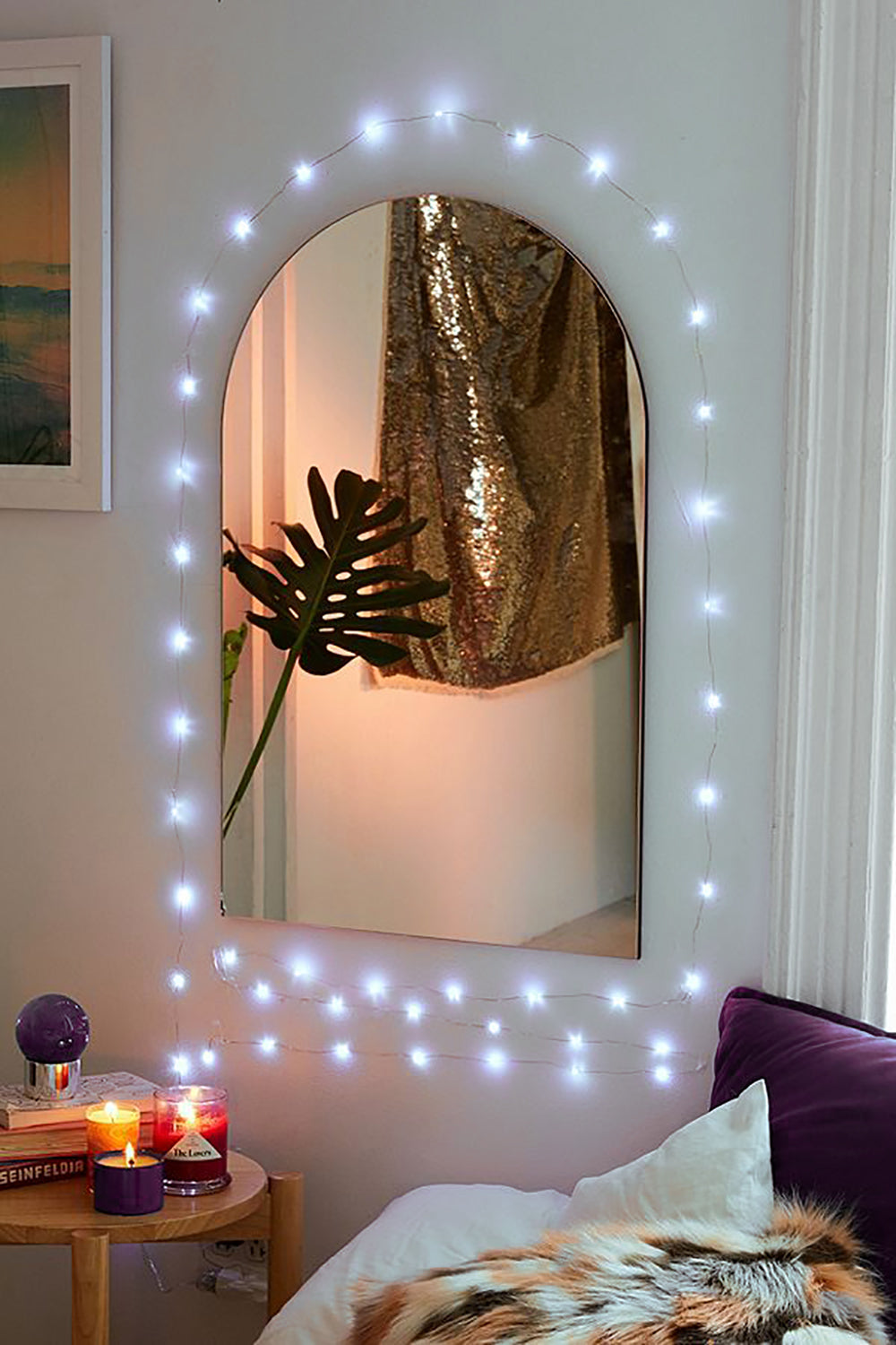 50 LED Silver Copper Fairy Lights - Battery Operated | | Wiccan Center