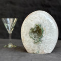 Stunning White Quartz Crystal Egg, High Quality Crystal Egg shaped for Home Decor | | Wiccan Center
