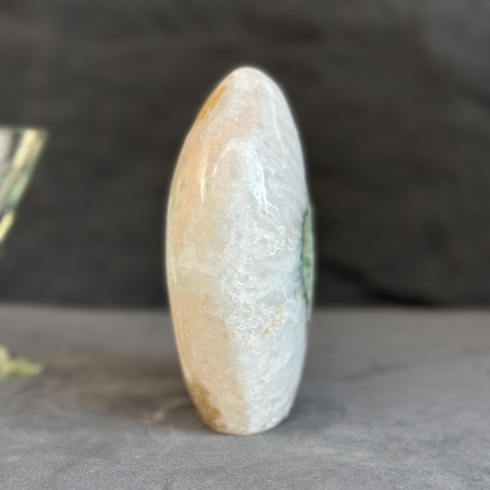 Stunning White Quartz Crystal Egg, High Quality Crystal Egg shaped for Home Decor | | Wiccan Center