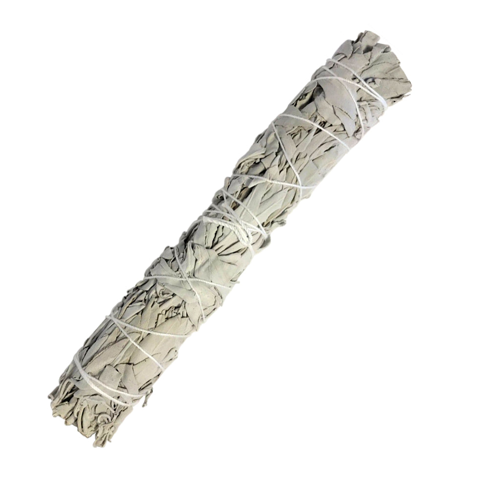 California White Sage Smudge Stick 8"-9" | smudge sticks | Wiccan Center
