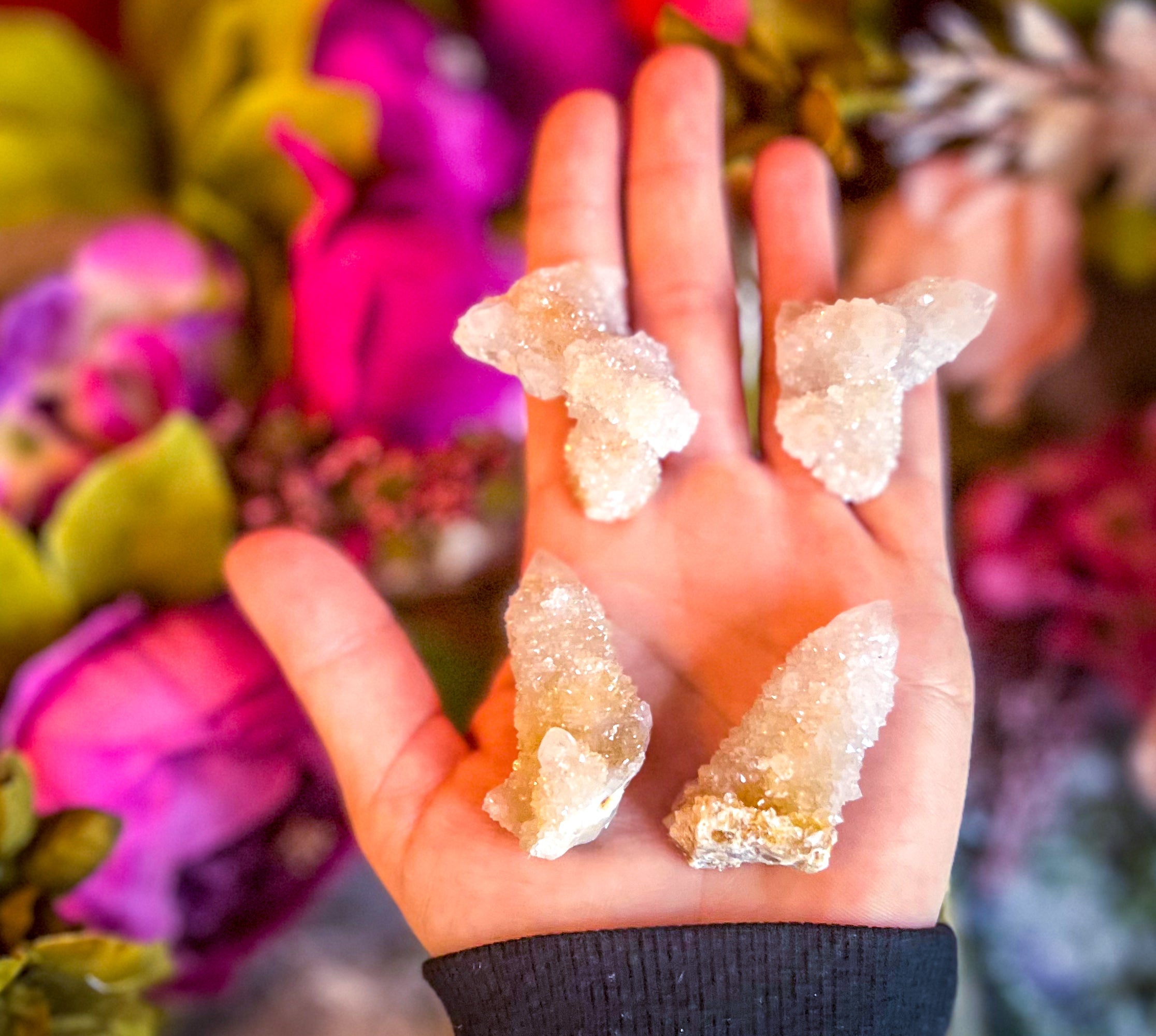 Spirit Quartz Points, Cactus Quartz Clusters, You Choose Size | | Wiccan Center