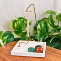 White Square Rope Incense Burner | | Wiccan Center