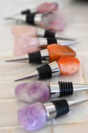 Gemstone Wine Stop Ass't | HomeDécor | Wiccan Center