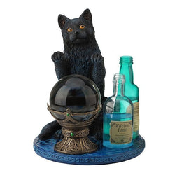 Witch's Apprentice Figurine | Cats & Fairy Cats | Wiccan Center