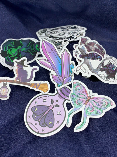 Sticker Pack of 10 | Ritual | Wiccan Center