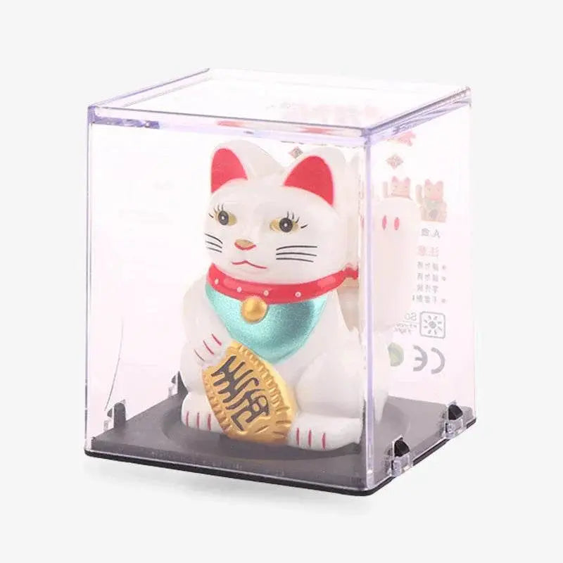 Lucky Waving Cat Fortune Figurine | Statues and Figurines | Wiccan Center