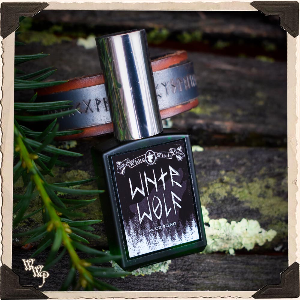 WNTR WOLF OIL. 1oz. Protective All Natural Masculine Winter Oil For Hair, Body & Beard. | aromatherapy, perfume, oils | Wiccan Center