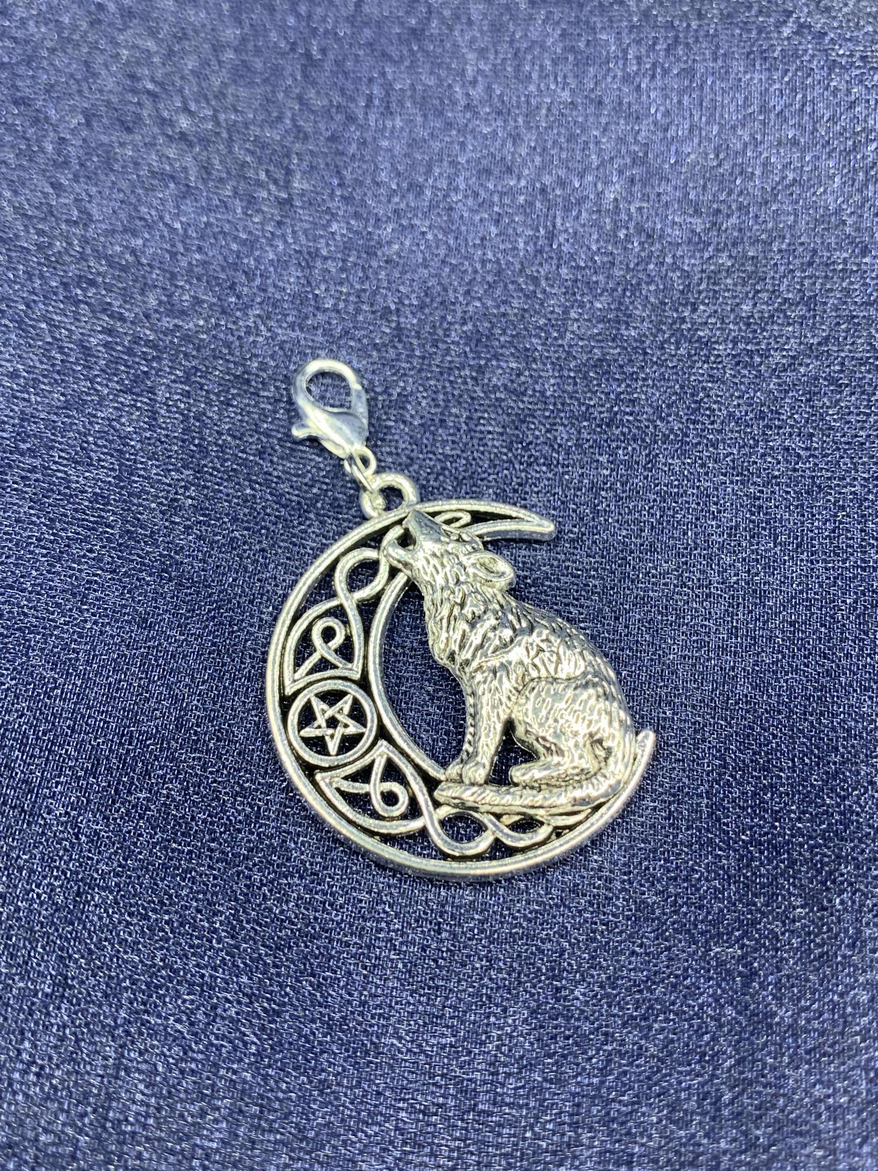 Charm - Wolf Moon | charms | Wiccan Center