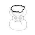 Women's Simple Geometric Body Chain Jewelry | Button Full Cup Plus Size Bra Without Wi | Wiccan Center