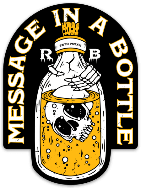 Message In A Bottle Decal | | Wiccan Center