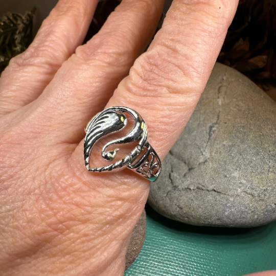 Children of Lir Swan Ring in Sterling Silver | Ring | Wiccan Center