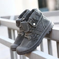 High-Top Canvas Platform Shoes | Men Shoes | Wiccan Center