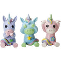 Hear, Speak, See No Evil Pastel Unicorns Figurine Trio | Unicorn Gifts | Wiccan Center