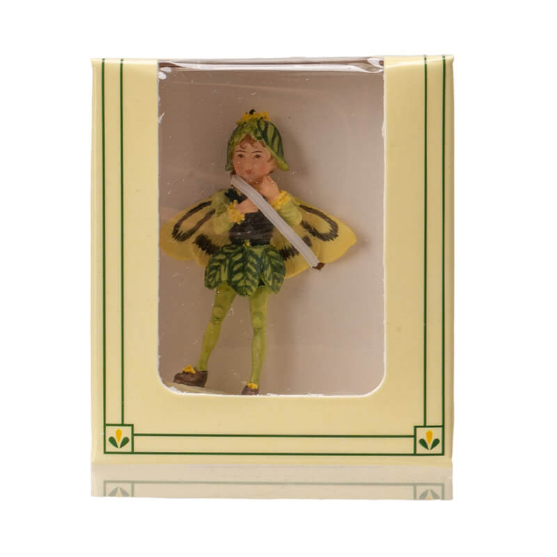 Mini Flower Fairy - Boxwood Figurine