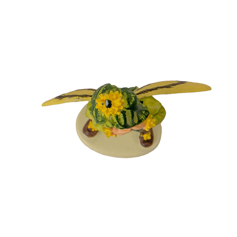 Mini Flower Fairy - Boxwood Figurine