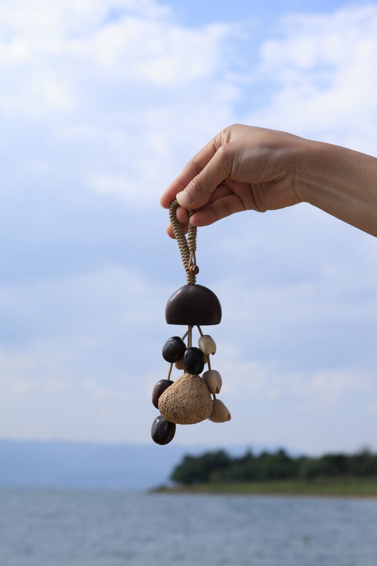 "Forest Dome Chime" Natural Seed Bell | Seed Ornaments | Wiccan Center