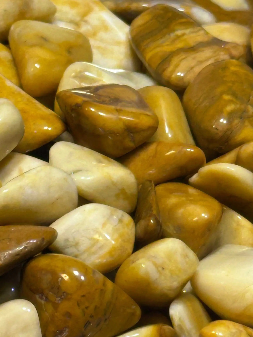 Yellow Jasper Tumbled Stone | Tumbled Stones | Wiccan Center